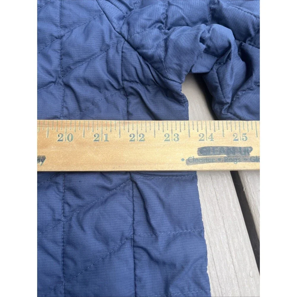 THE NORTH FACE Men's Thermoball Eco Jacket Quilted Puffer Full Zip Blue Large